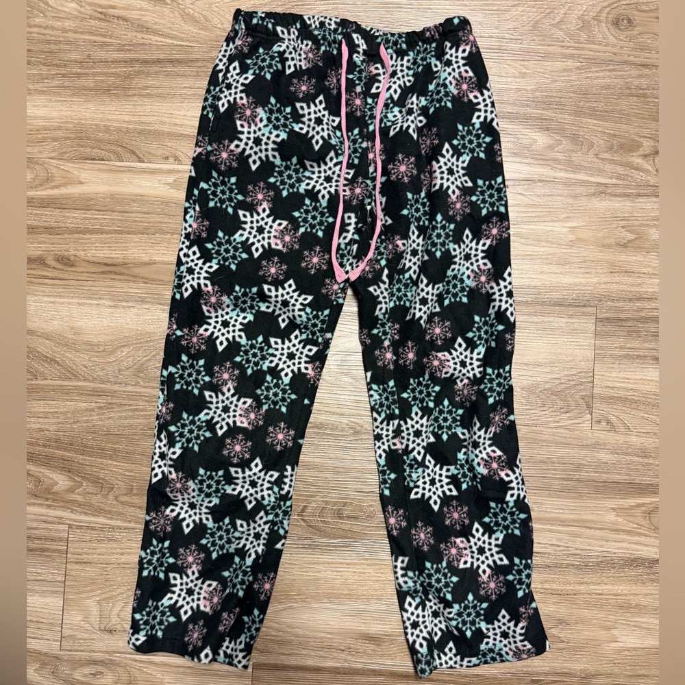 Just Love snowflake flannel pajama pants pajamas S